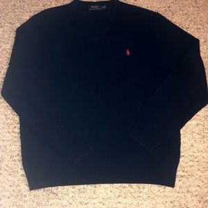 Men’s navy blue Polo sweater
